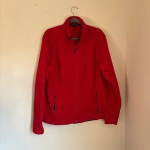 Men's Red Fleece Jacket